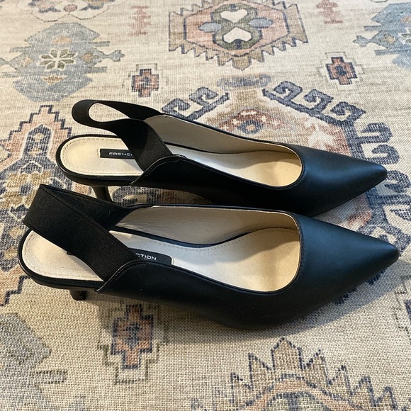 French Connection Atmosphere Sling Back Pumps - Picture 3 of 13